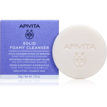 Apivita Cleansing Solid Foamy Cleanser săpun solid pentru curățare cu efect de hidratare - imagine 2